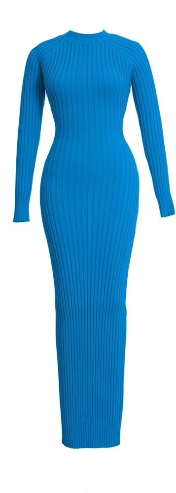 Hanifa Olivia Blue Maxi Dress XL